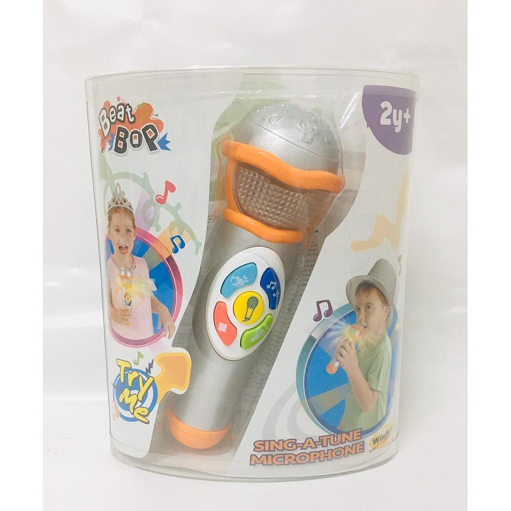 Microfono c/ luz y sonido /17cm X 20cm/16medio