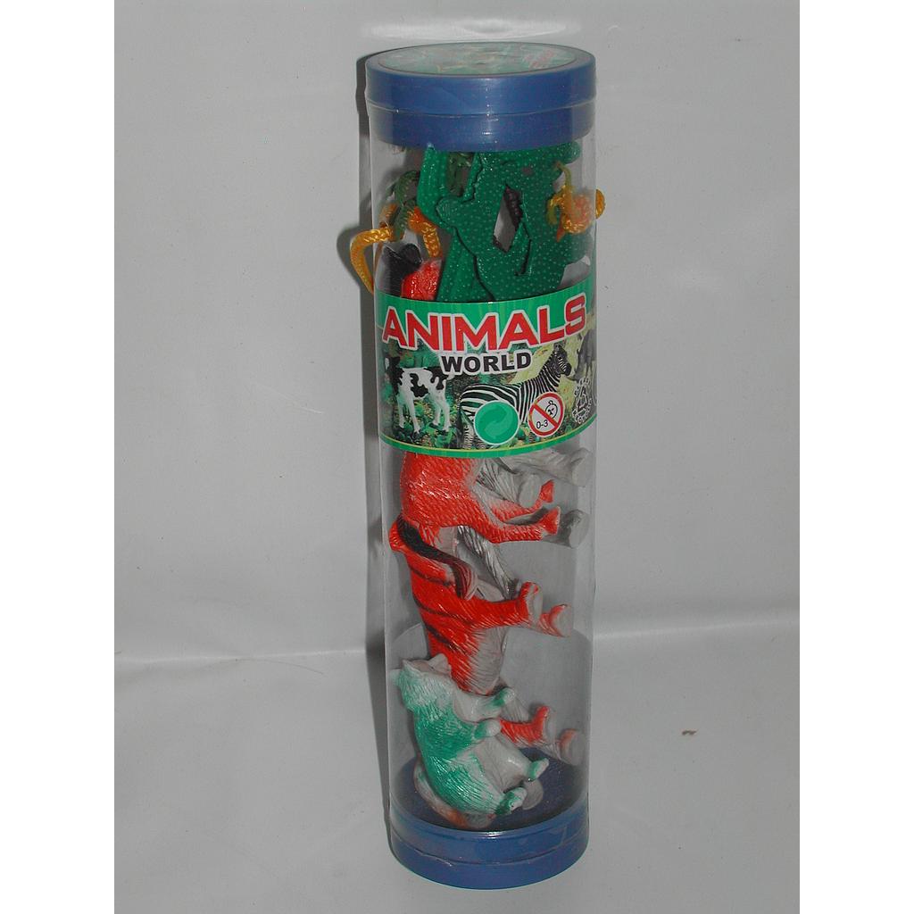 ANIMALES EN CILINDRO /18 medio