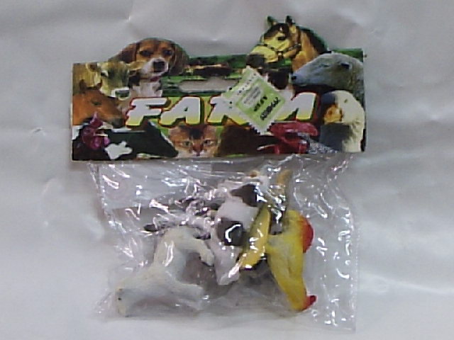 ANIMALES GRANJA X6 BOLSA/14 medio-abajo