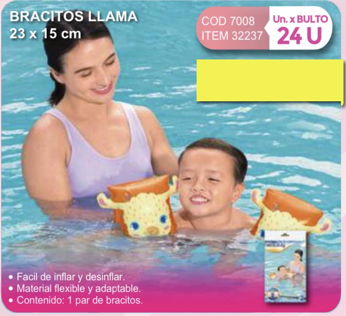 bracitos llama 23 x 15 cm/Bestway medio/