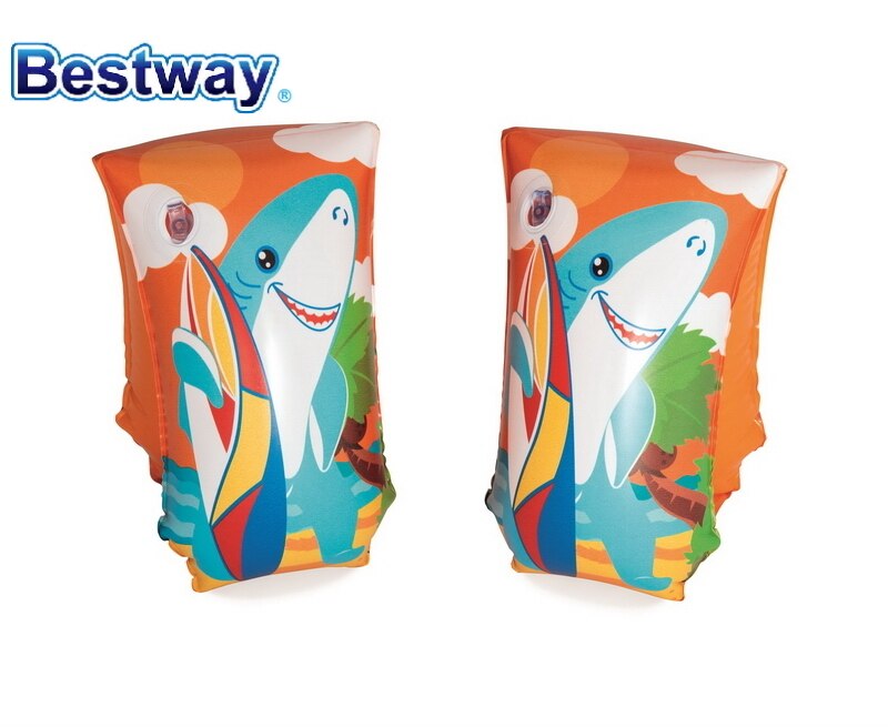 Bracitos tiburon y pinguino 30x15cm/Bestway medio/