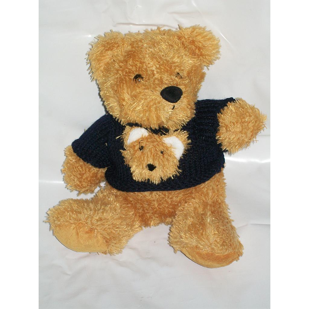 OSO DE PELUCHE CON REMERA/10 MEDIO