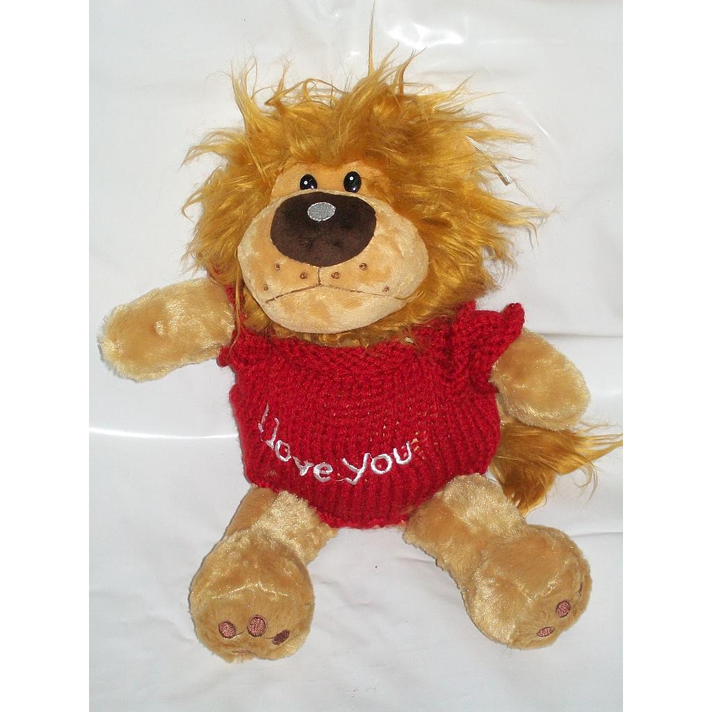 OSO DE PELUCHE I LOVE YOU/10MEDIO