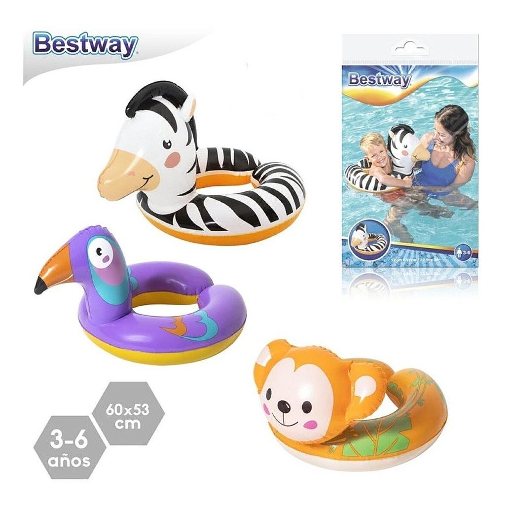 Salvavidas criaturas marinas 76x53cm/ Bestway medio/