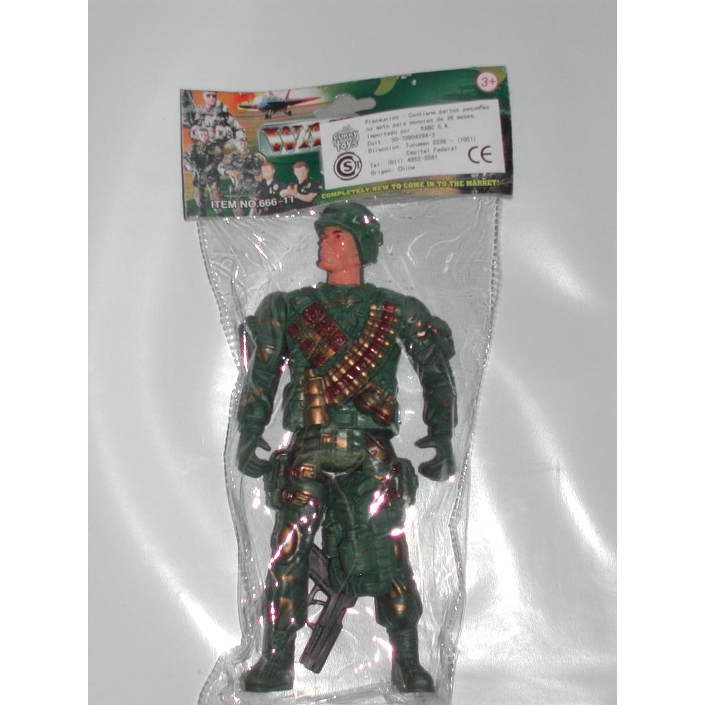 SOLDADO E/BOLSA/14ABAJO