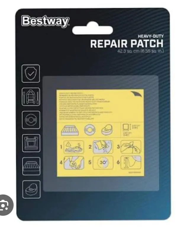 PARCHE DE REPARACION 6.5 X 6.5 CM (7000)