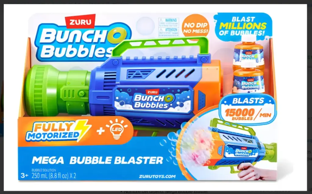 BUBBLES BLASTER MEGA CON MOTOR (7697)