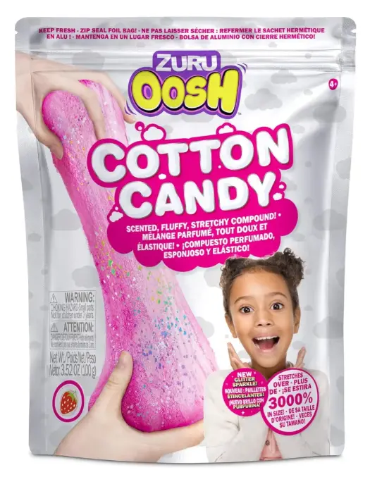 OOSH COTTON CANDY FOIL BAG 30G (7619) viene en varios colores