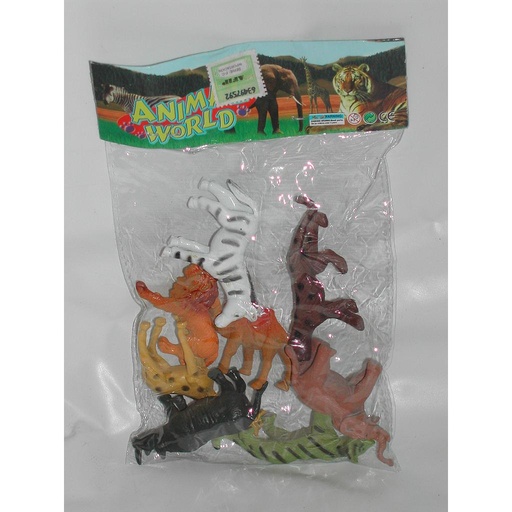 [9902] ANIMALES SELVA X8/19 medio