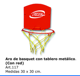 [F117] ARO BASQU. C/ TABL. /METALICO C/ RED