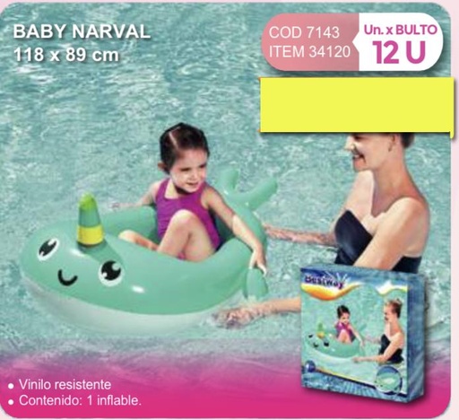 [34120] baby narval/Bestway abajo/