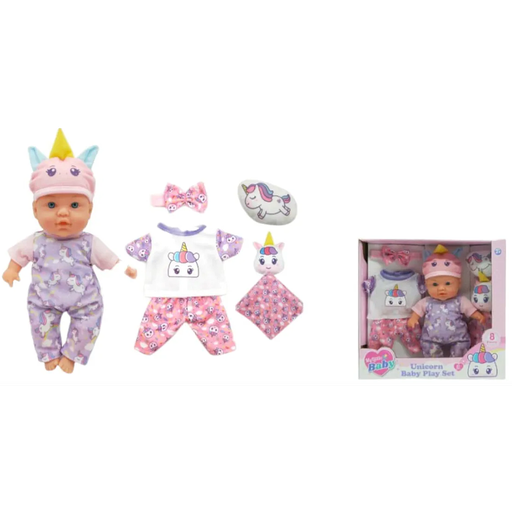 [24001] BEBE CON ACCESORIOS 32 CM