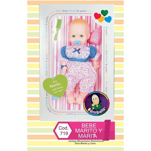 [719] BEBES MARITO Y MARITA EN CAJA