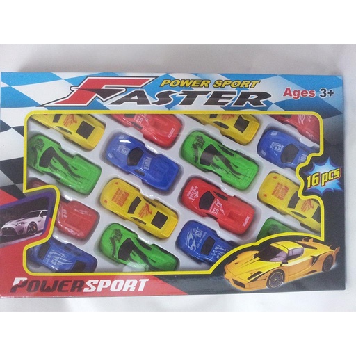 [18804] BLISTER 16 AUTOS SURTIDOS /40