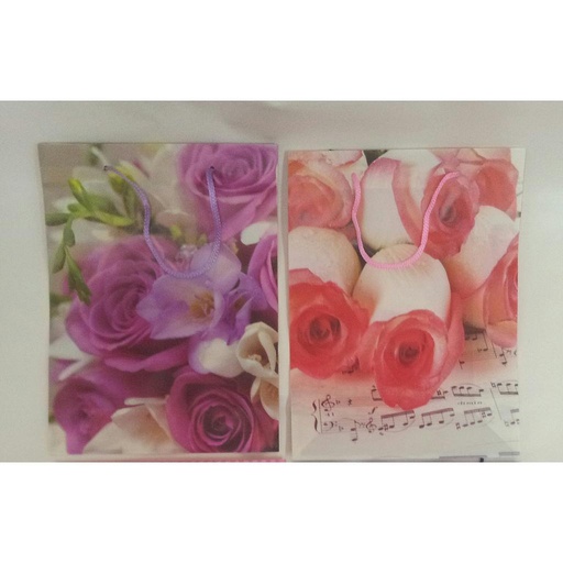 [3291] BOLSA DE REGALO FLOR MEDIANA/12ABAJ