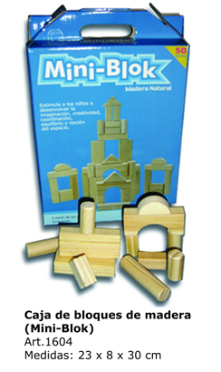 [F1604] CAJA.BLOQUES DE MADERA (MINI BLOCK)