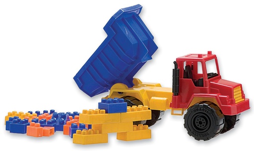 [D654] CAMION VOLCADOR CHICO C/BLOKS/9A