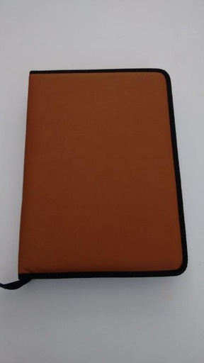 [C818] CARPETA 2AX40 BUFALO CUERINA