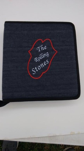 [C718] CARPETA ESCOL JEAN BORDADA  3AX40