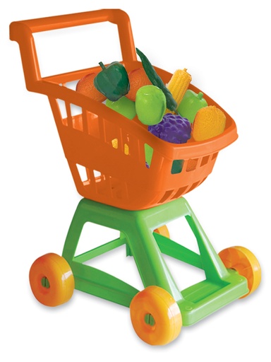 [D604] CARRITO FRUTAS Y VERDURAS/4A
