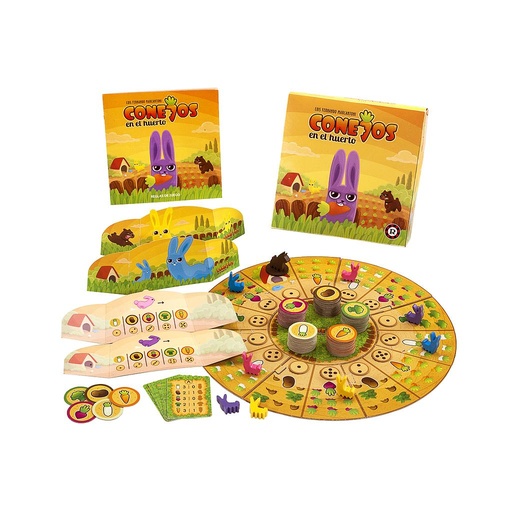 [7015A] CONEJOS EN EL HUERTO / oficina