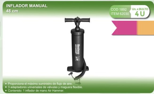 [62030] inflador manual 48 cm (1892)