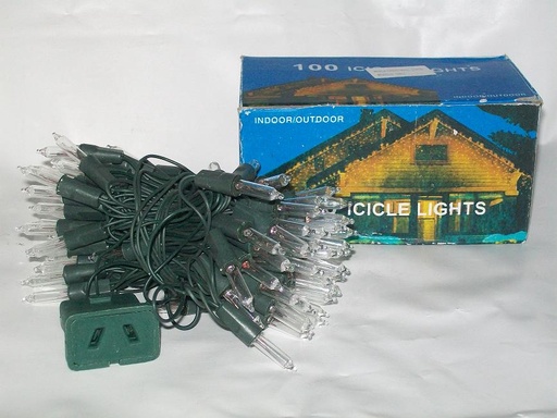 [100LC] LUZ X100 BLANCA EN CAJA/30 medio