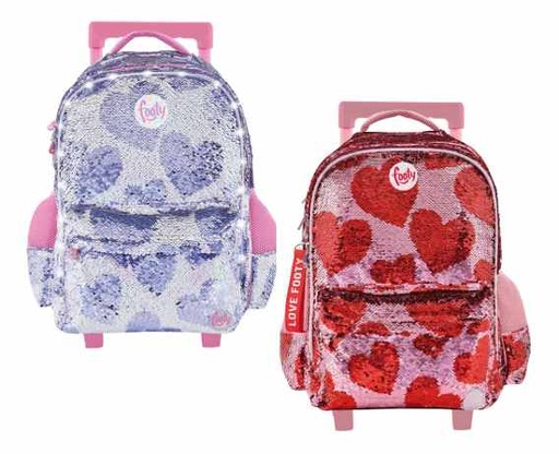 [F1241] Mochila Footy Carro / Fila 16 arriba