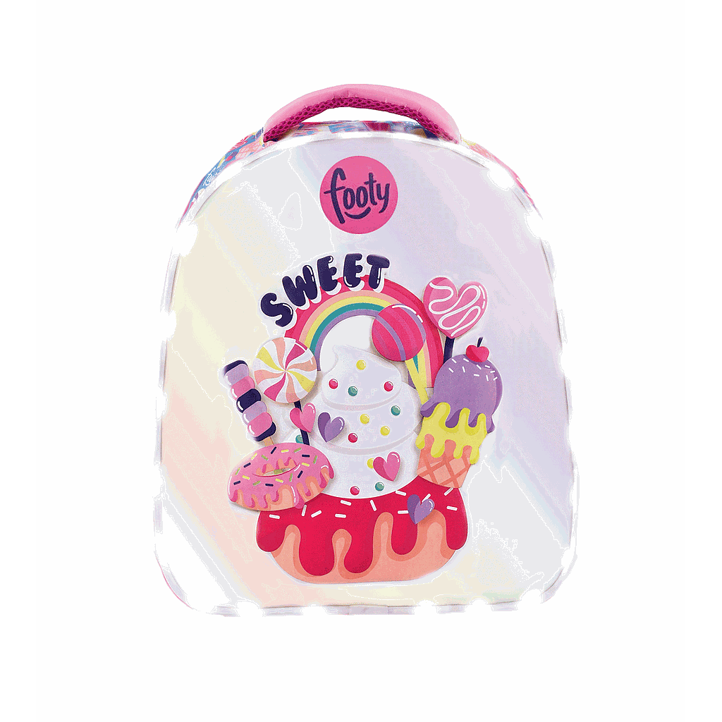 [F1259] Mochila Footy Espalda 14" C/Luz Led / Fila 16 arriba