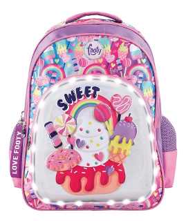 [F1253] Mochila Footy espalda/ Fila 16 arriba