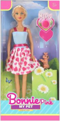 [B162] MUÑECA BONNIE CON MASCOTA