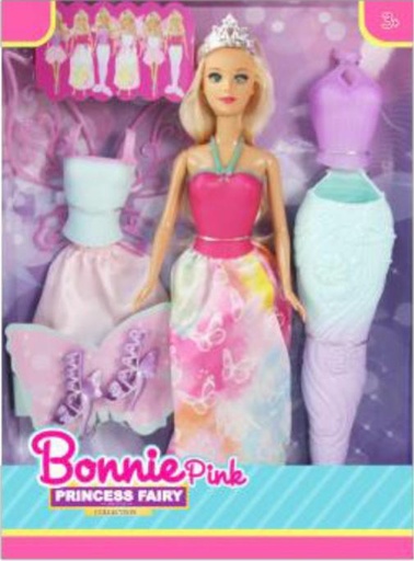 [B614-1] MUÑECA BONNIE PRINCESA-SIRENA-HADA