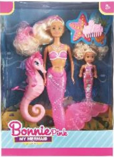 [B610] MUÑECA BONNIE SIRENA CON HERMANITA
