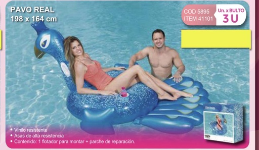 [41101] Pavo real 198 x 164 (Atras)