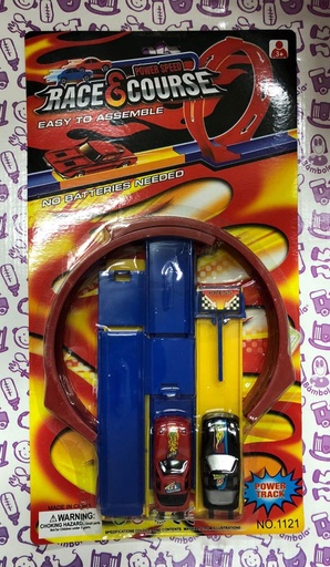 [13877] PISTA LANZADORA DE AUTOS/30ABAJO