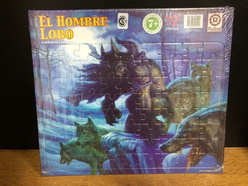 [H522] PUZZLE HOMBRE LOBO X72 PIEZAS (R3 FILA 3)