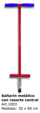 [F1003] SALTARIN METALICO C/RESORTE CENTRAL