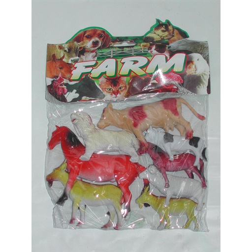 [50131] SET ANIMAL GRANJA GDE X8/10ABAJO