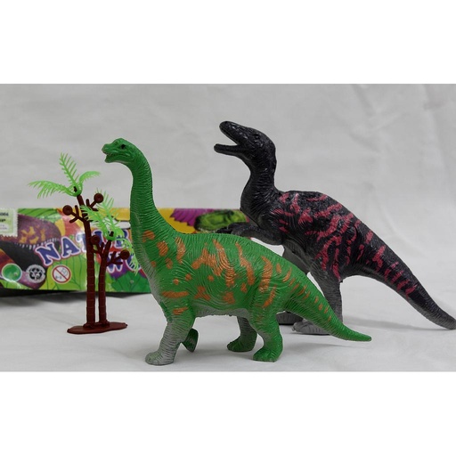 [14950] SET DE DINOSAURIO X3 /15X12CM/12 arriba