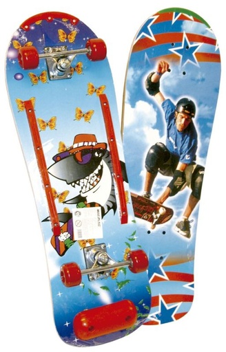 [120821] skate clasico aluminio pvc