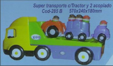 [E285B] SUPER TRANS.CTRACTOR 2 ACOPLADOS/fila 3/