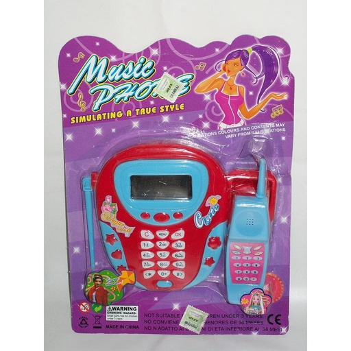 [13898] TELEFONO CELULAR A PILA/Y/V/ 19 medio