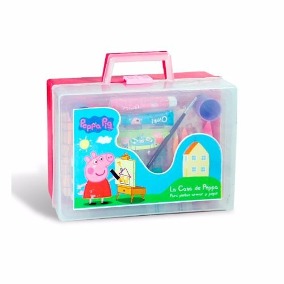 [j752] VALIJA SET DECO PEPPA PIG