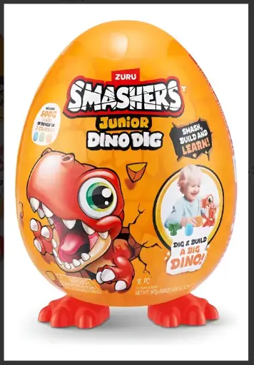 [74116] SMASHERS DINO DIG SMALL EGG 18 SURPRISES (7660)
