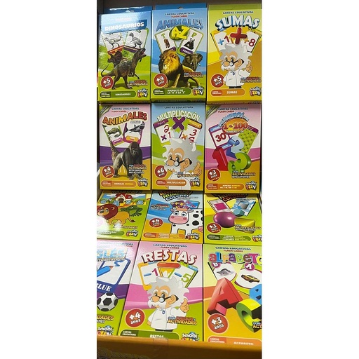 [CE100] CARTAS EDUCATIVAS/FLASH CARDS