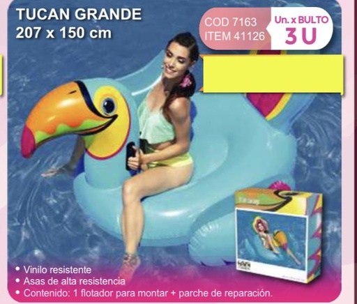 [41126] tucan grande 207 x 150 cm